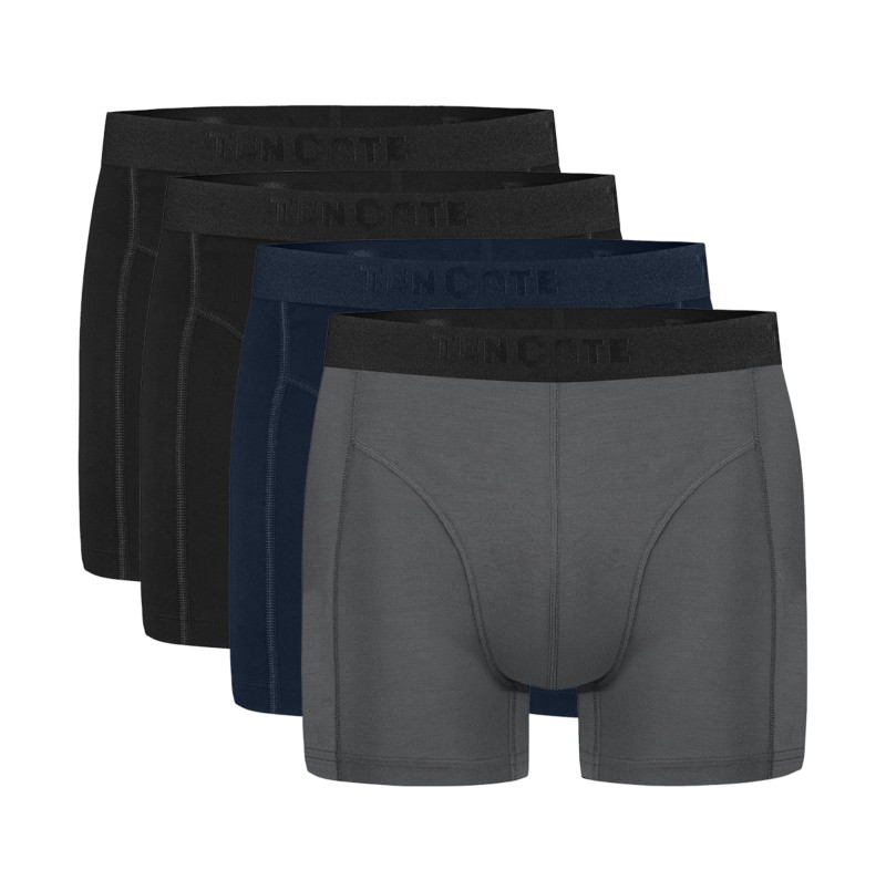 Basics Bamboo Viscose Heren Shorts 4-Pack Mix Basics Bamboo Viscose Heren Shorts 4-Pack Mix