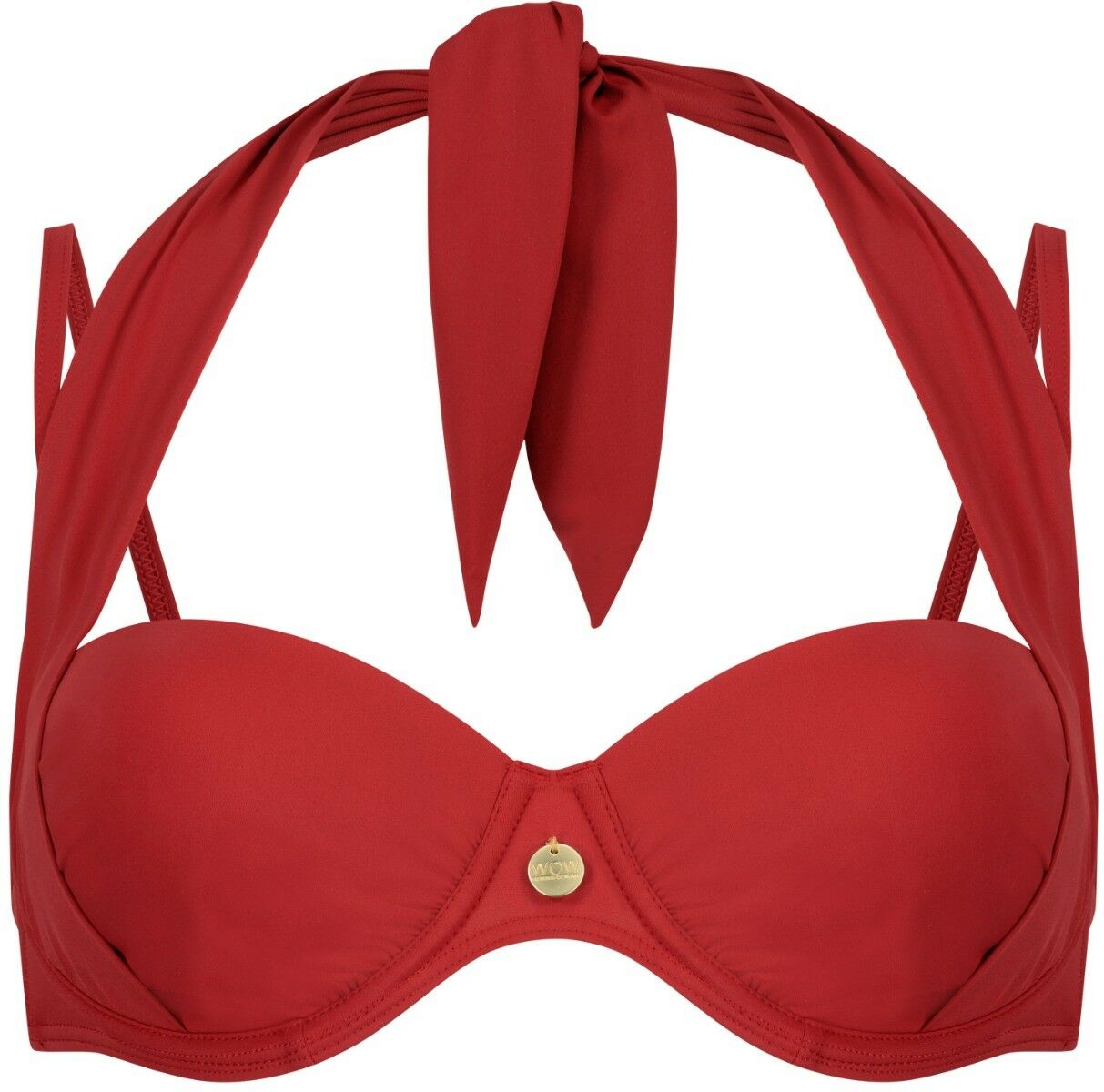 TC WOW Dames Bikinitop Sunset Red