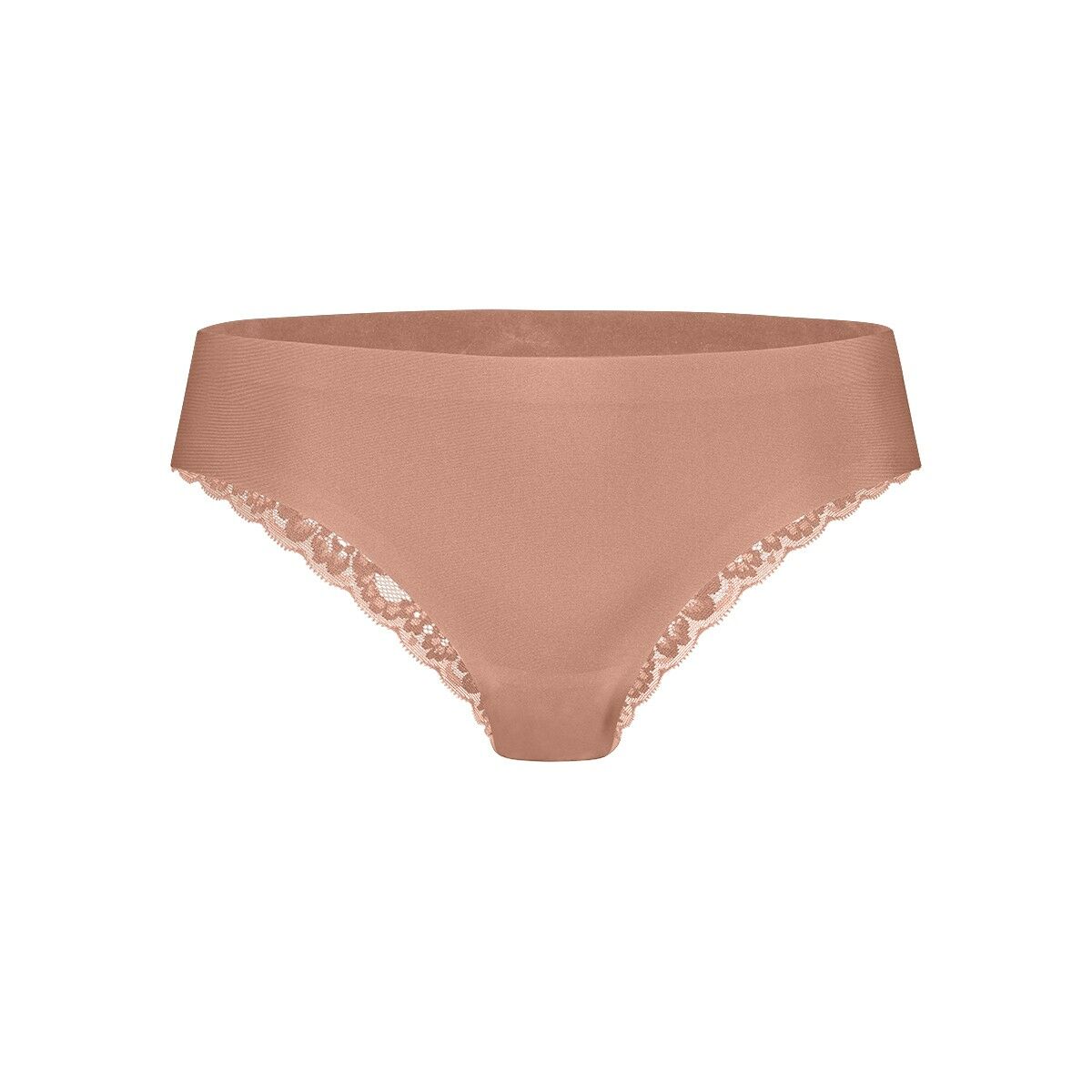 Dames Secrets Lace Brazilian Pink Nut