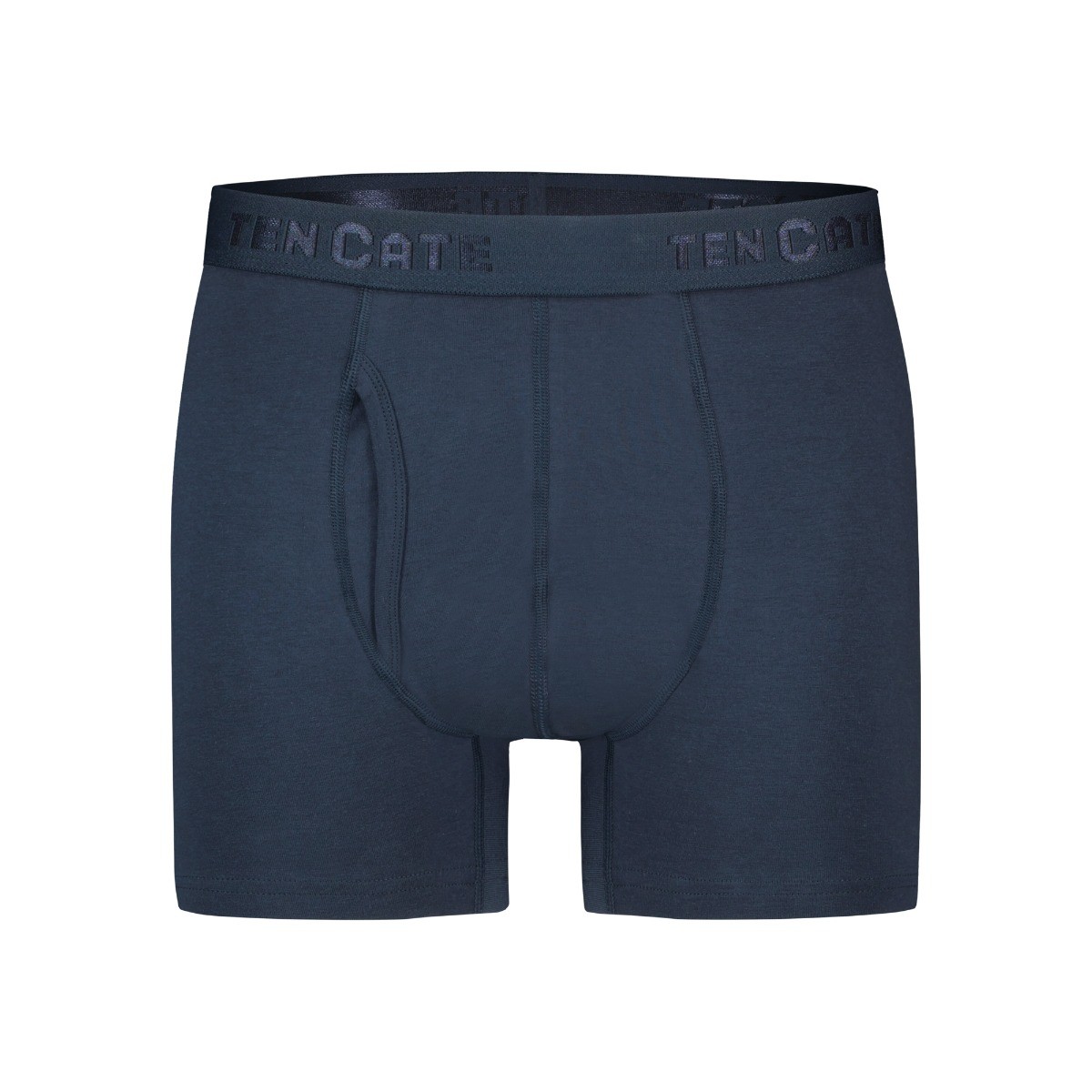 Heren Basics Organic Cotton Stretch 2-Pack Boxershort Donkerblauw