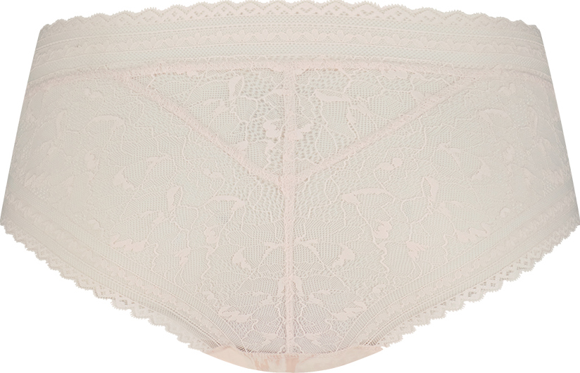 Dames Secrets Hipster Lace Swirle Soft Pink