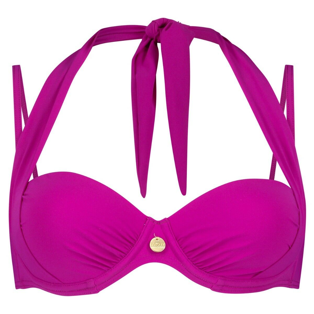 Beach TC WOW Dames Bikinitop Bright Berry