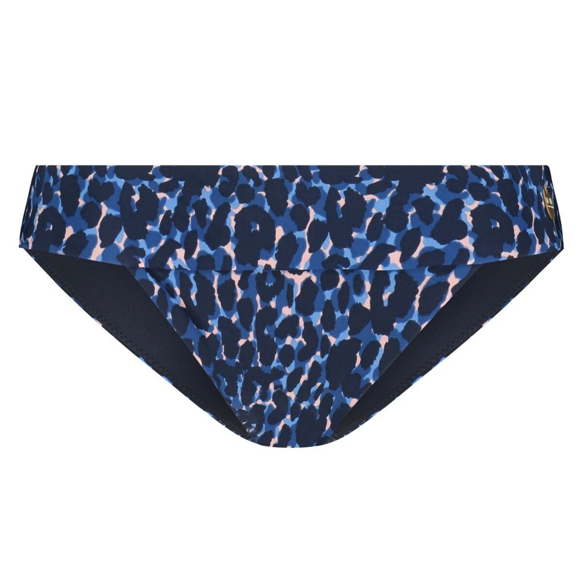 Dames TC WOW Bikinislip Navy Leopard