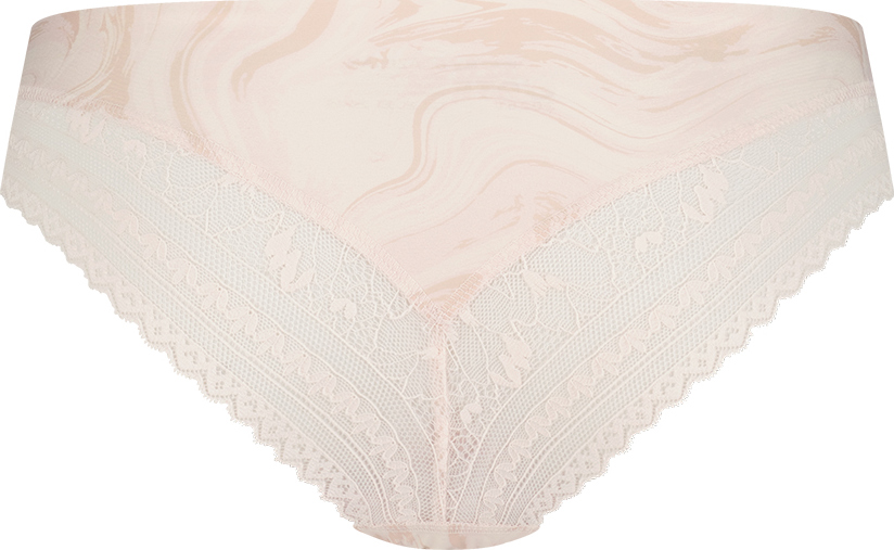 Dames Secrets Brazlilian Lace Swirle Soft Pink