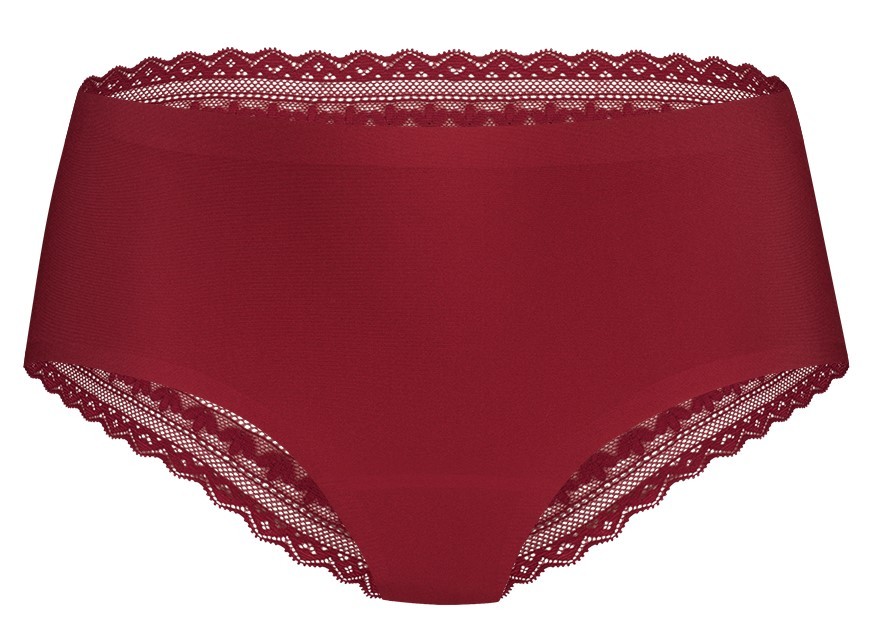 Dames Secrets Hipster Lace Beet Red