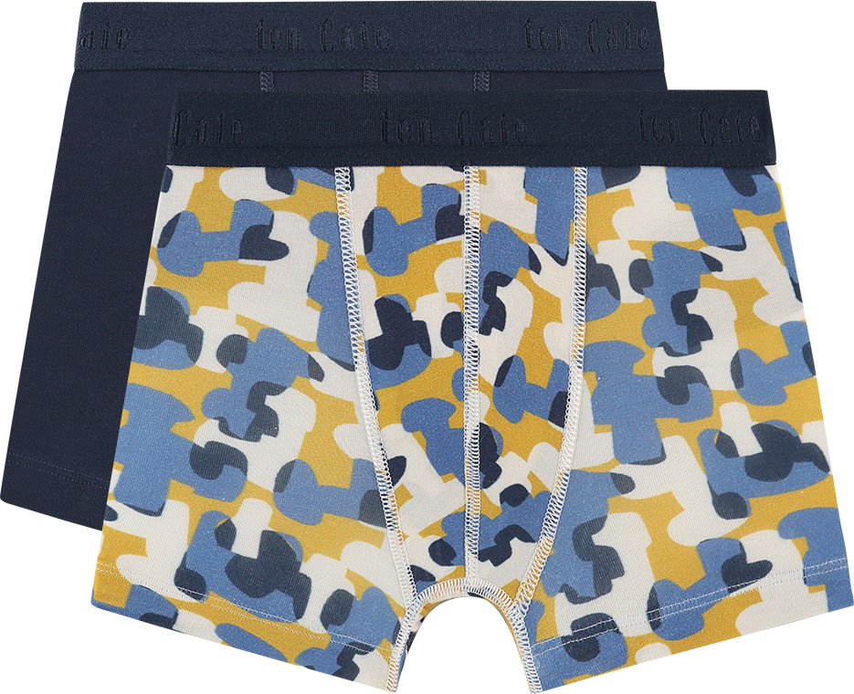 Jongens Basic 2-Pack Shorts Happy Camo
