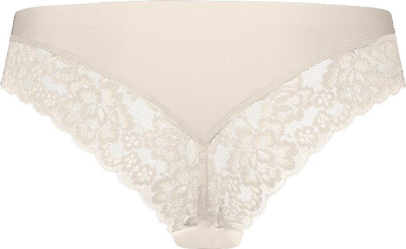 Dames Secrets Brazilian Lace Almond