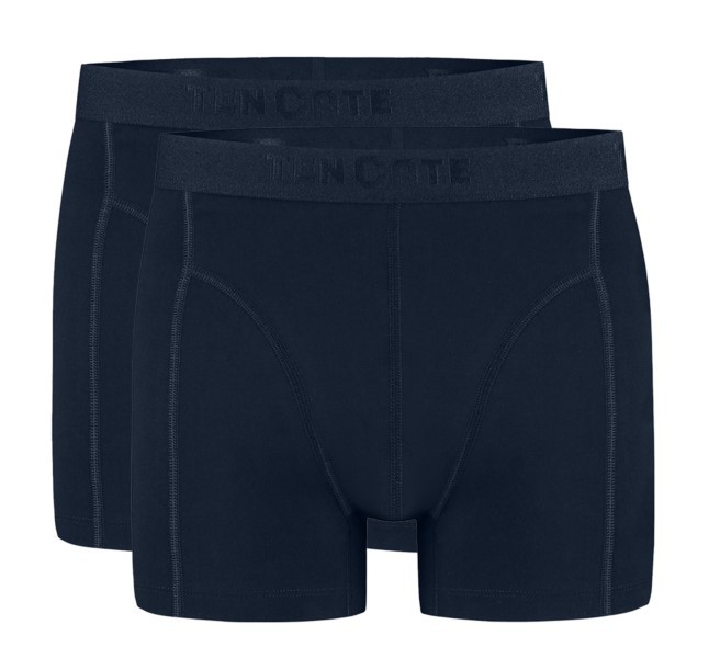 Heren Basics Bamboo Viscose men shorts 2-Pack Navy