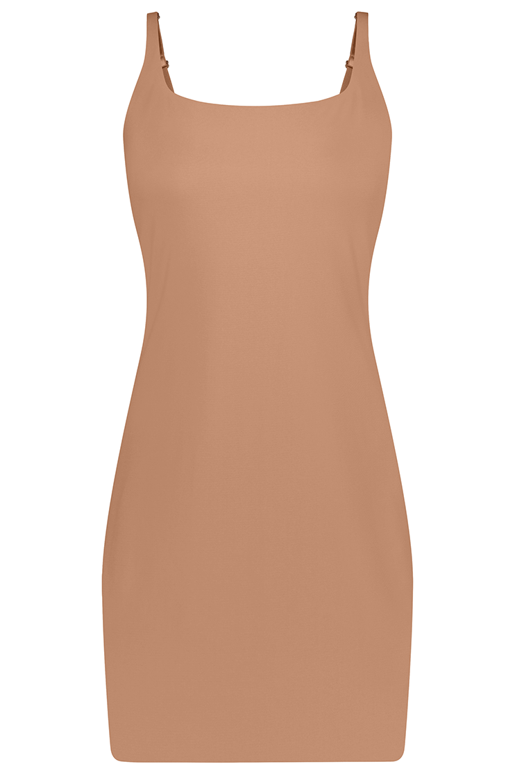 Dames Secrets Slipdress Hazelnut