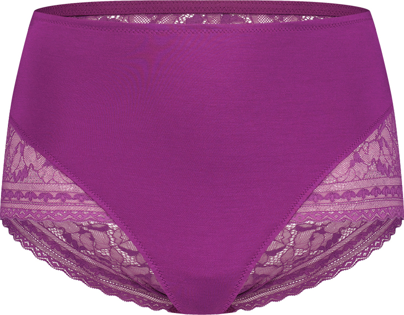 Dames SECRETS MODAL Maxi Lace Purple