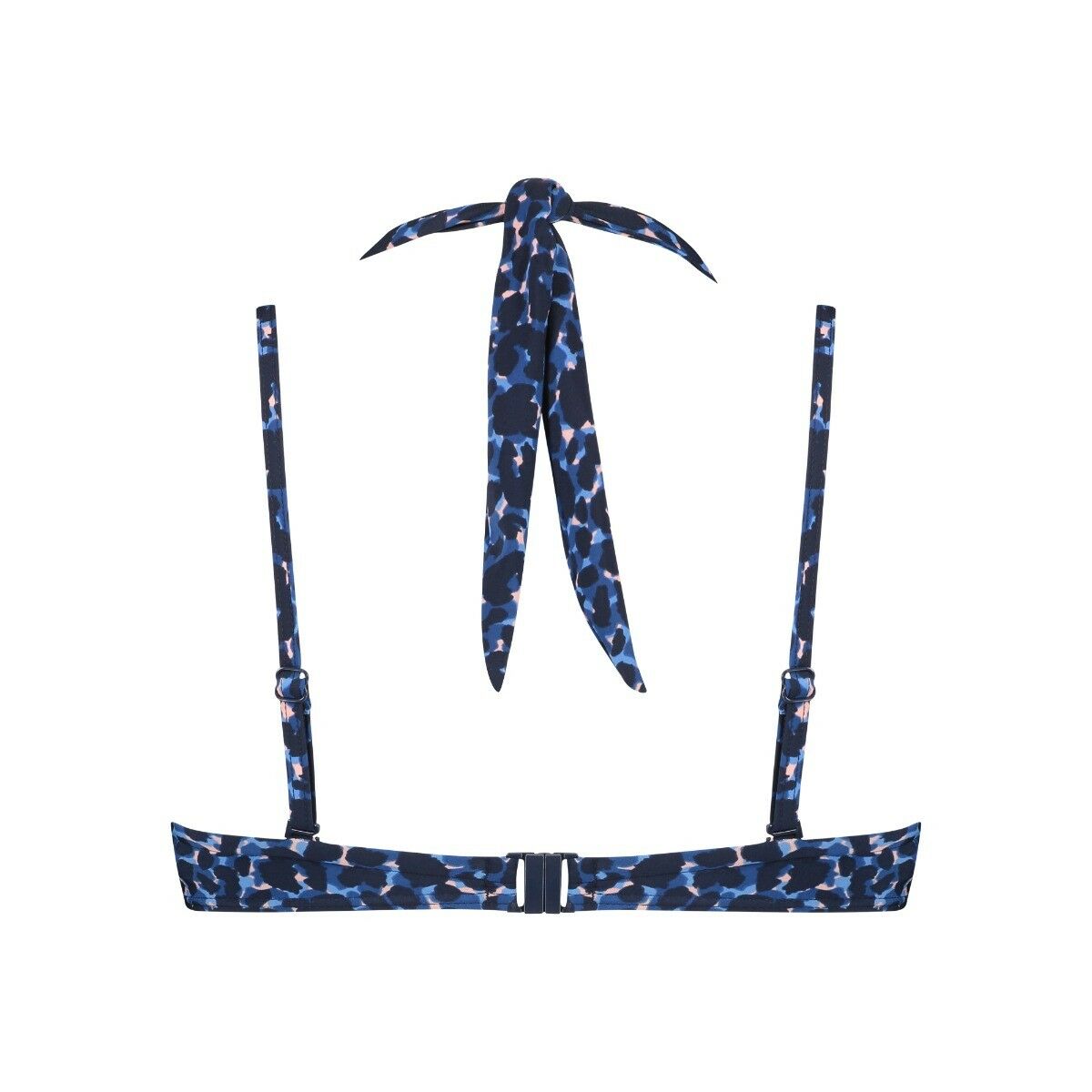 Dames TC WOW Bikinitop Navy Leopard