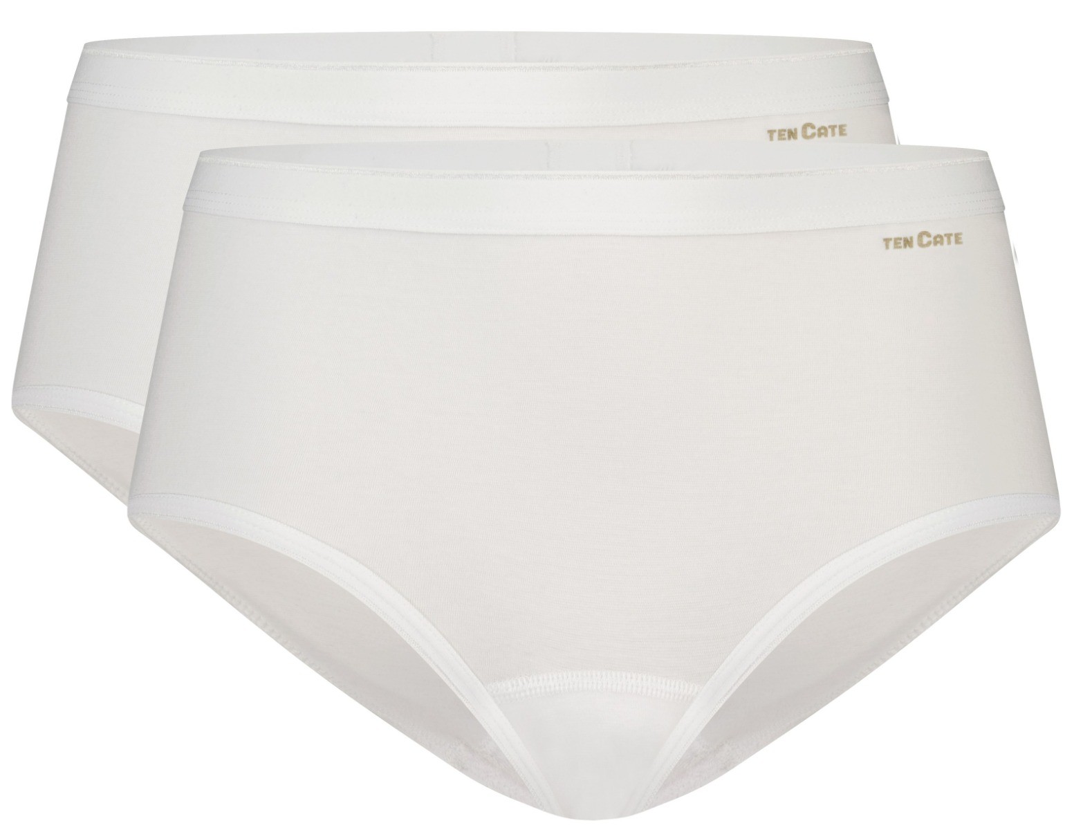 Dames Basics 2-Pack Midi Wit