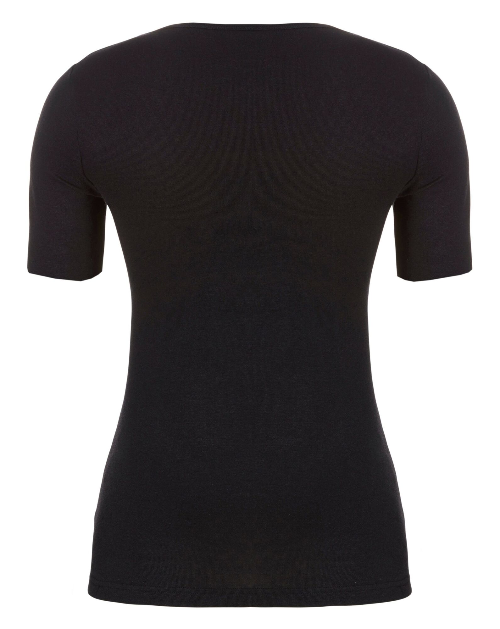 Dames Thermo Viloft Lace T-Shirt Zwart
