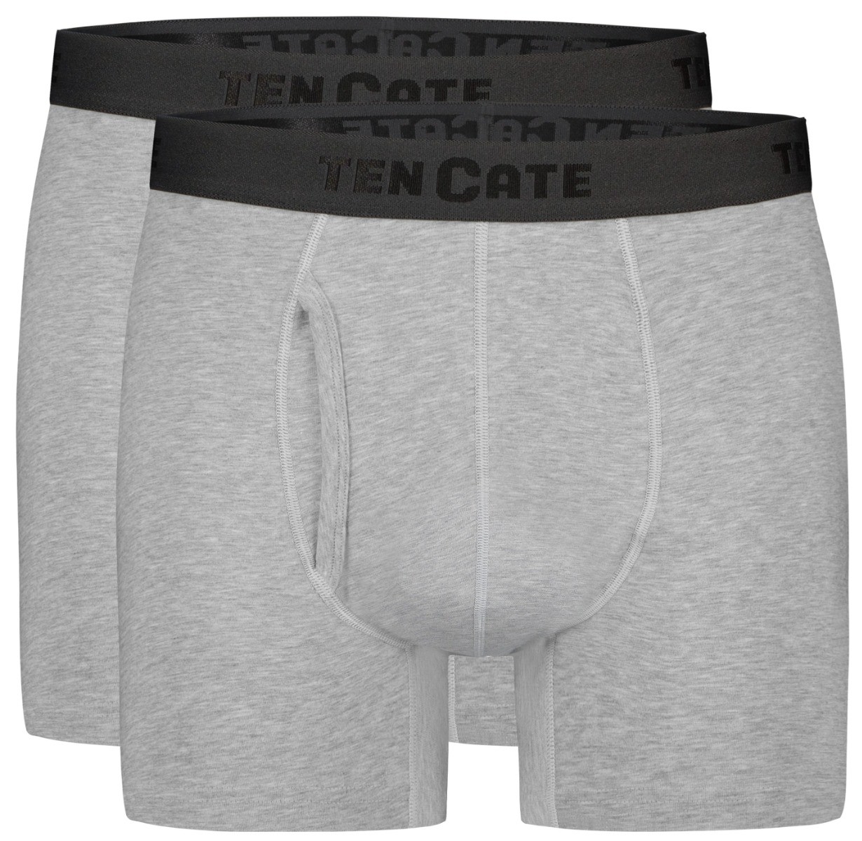 Heren Basics 2-Pack Boxershort Grijs