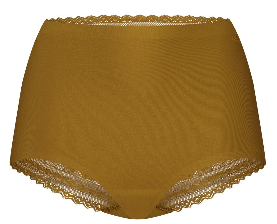 Dames Secrets High Waist Lace Gold