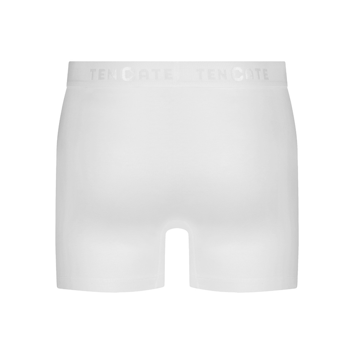 Heren Basics Organic Cotton Stretch 2-Pack Boxershort Wit