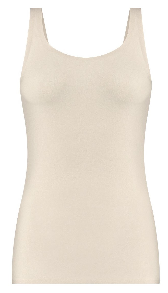 Secrets Cotton Dames 2-Way Top Almond