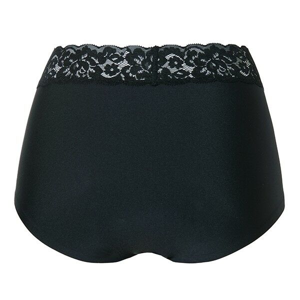 Secrets Dames High Waist Met Kant Zwart