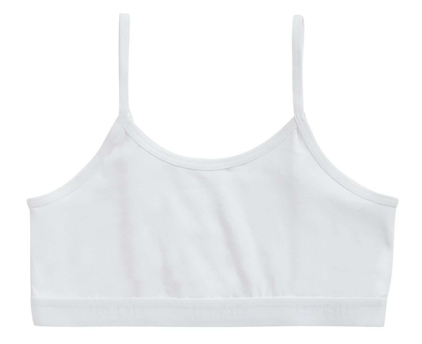 Meisjes Organic Cotton Stretch Top Wit