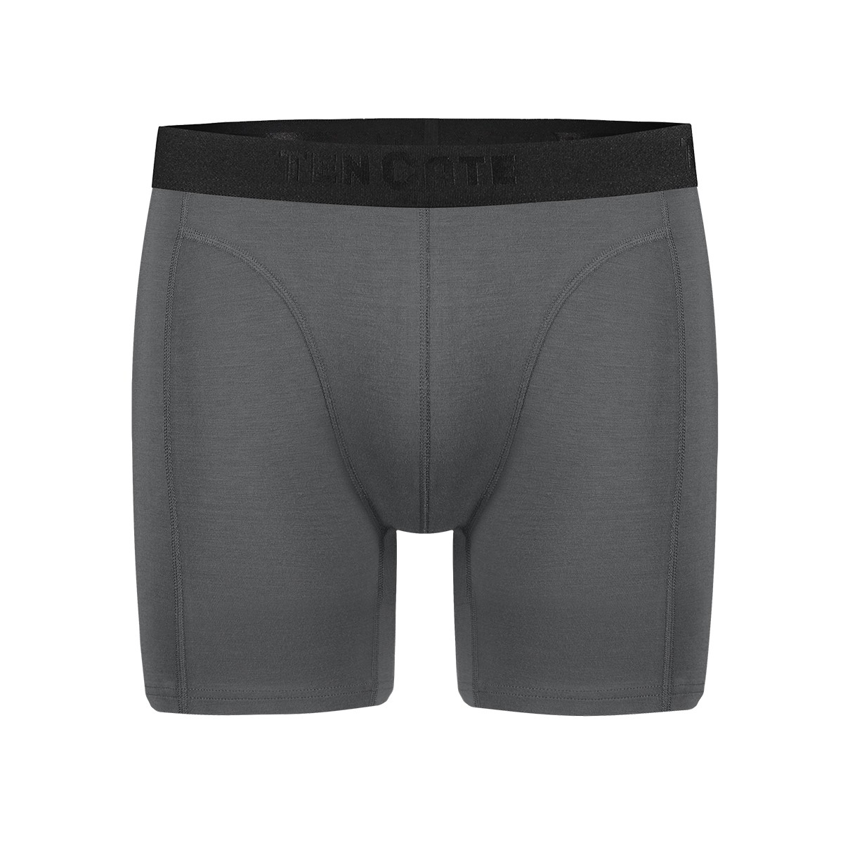Heren Basics Bamboo Viscose long shorts 2-Pack Grey