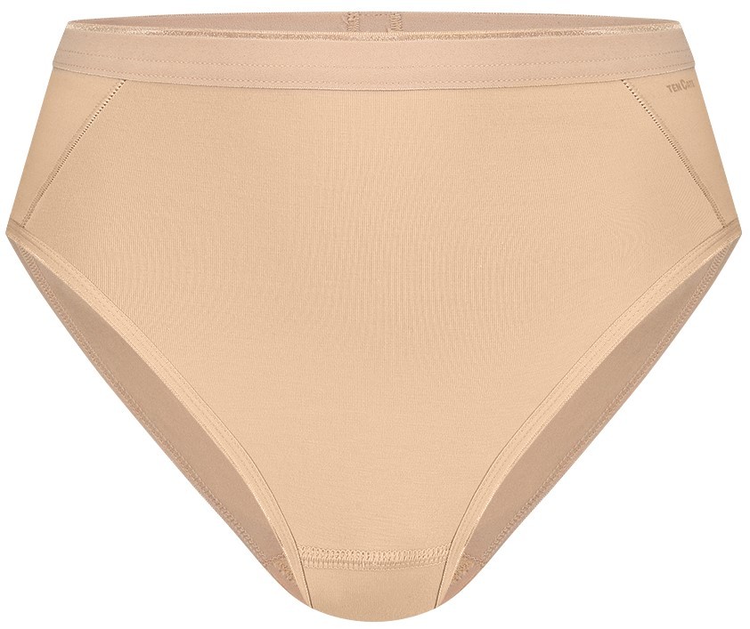 Dames Basics Shape High Leg Slip Beige