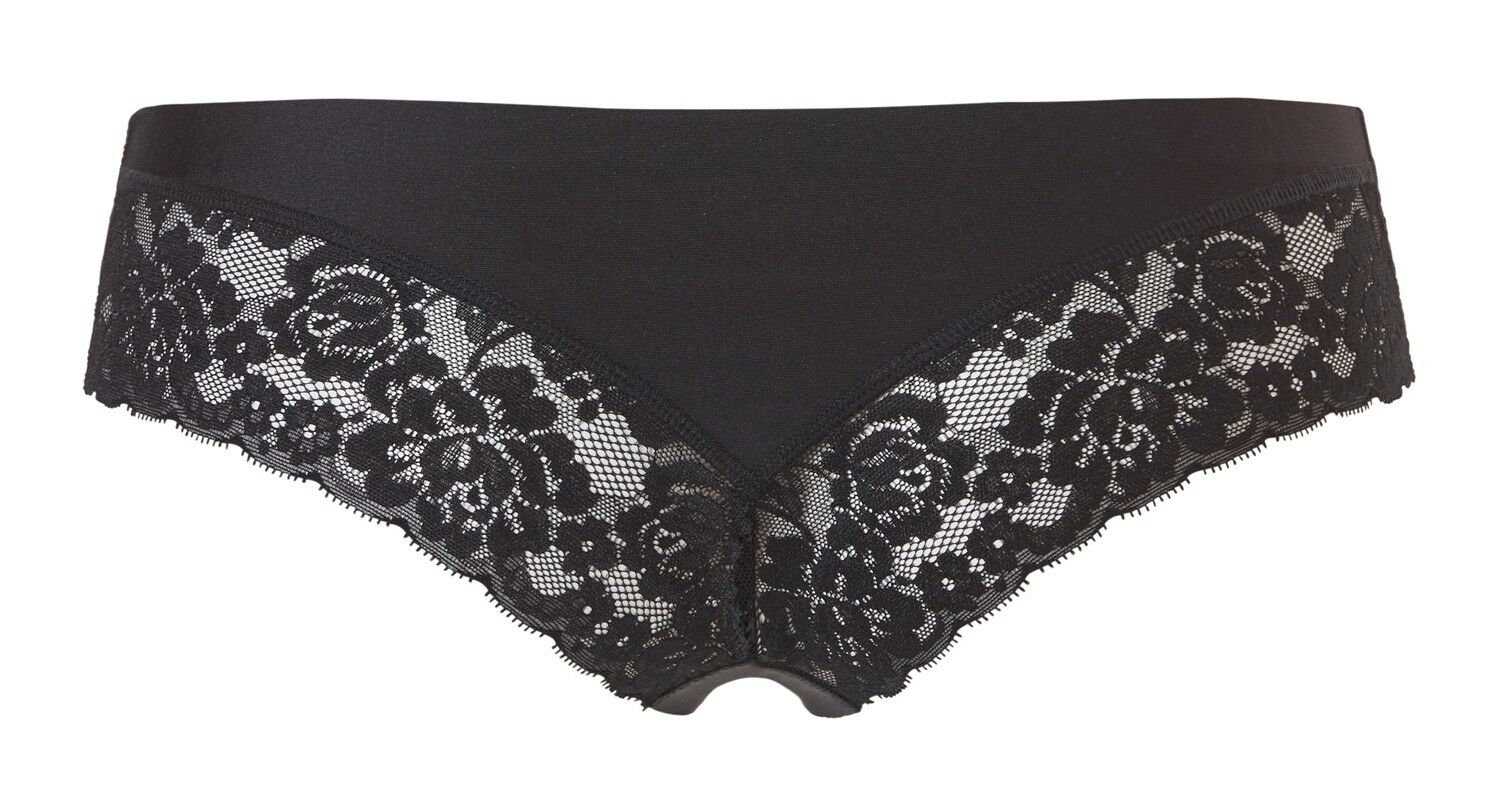 Dames Secrets Lace Brazilian Zwart