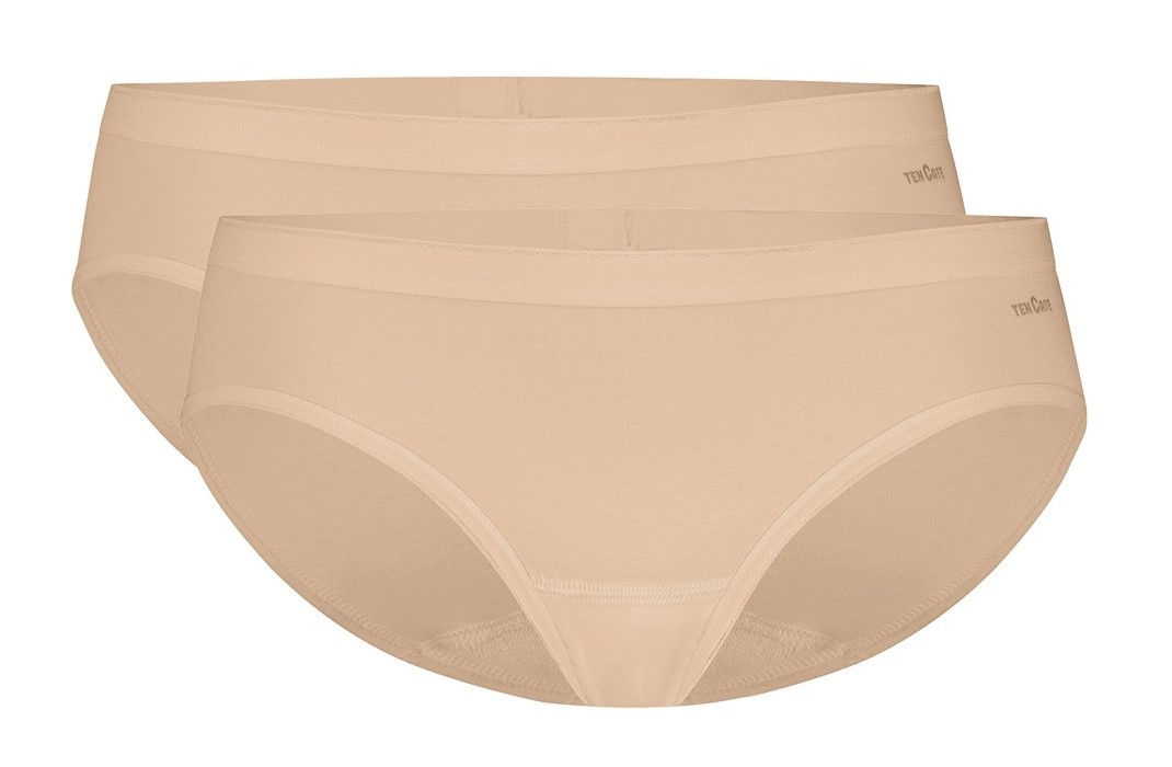 Dames Basics 2-Pack Bikini Beige