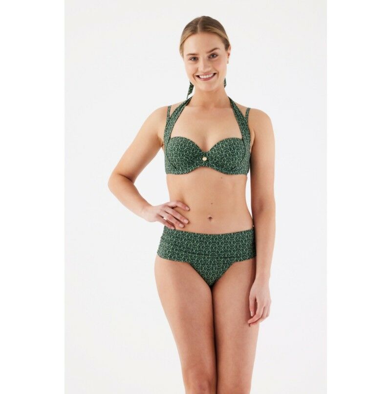 Beach TC WOW Dames Bikinitop Green Sunrise