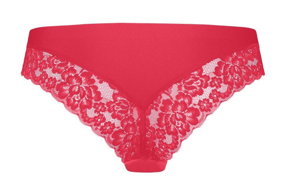 Dames Secrets Brazilian lace Rasberry