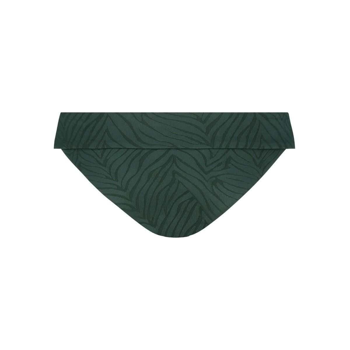 Dames TC WOW Bikinislip Jacquard Zebra Green