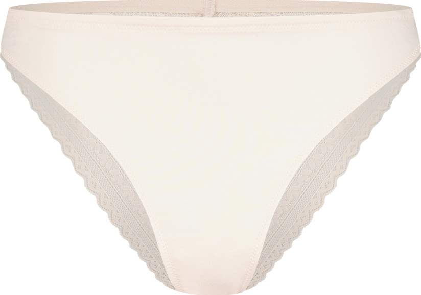 Dames Secrets Modal Slip Met Kant Soft Pink