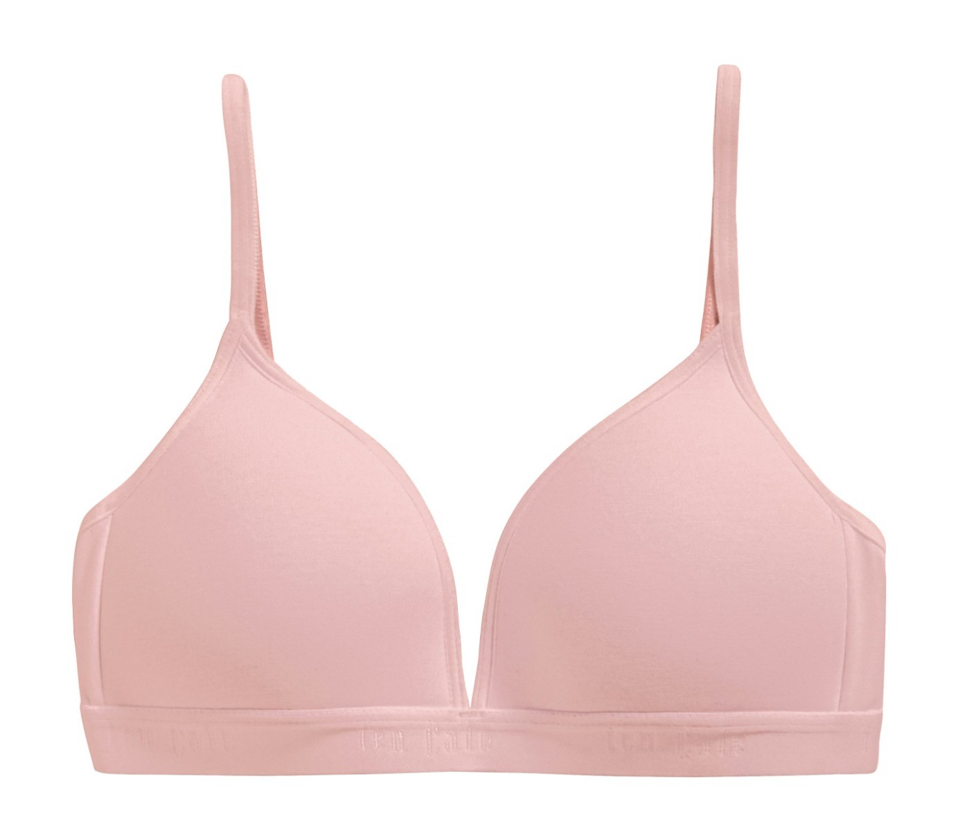 Unisex Basics girls padded bra Ash Pink