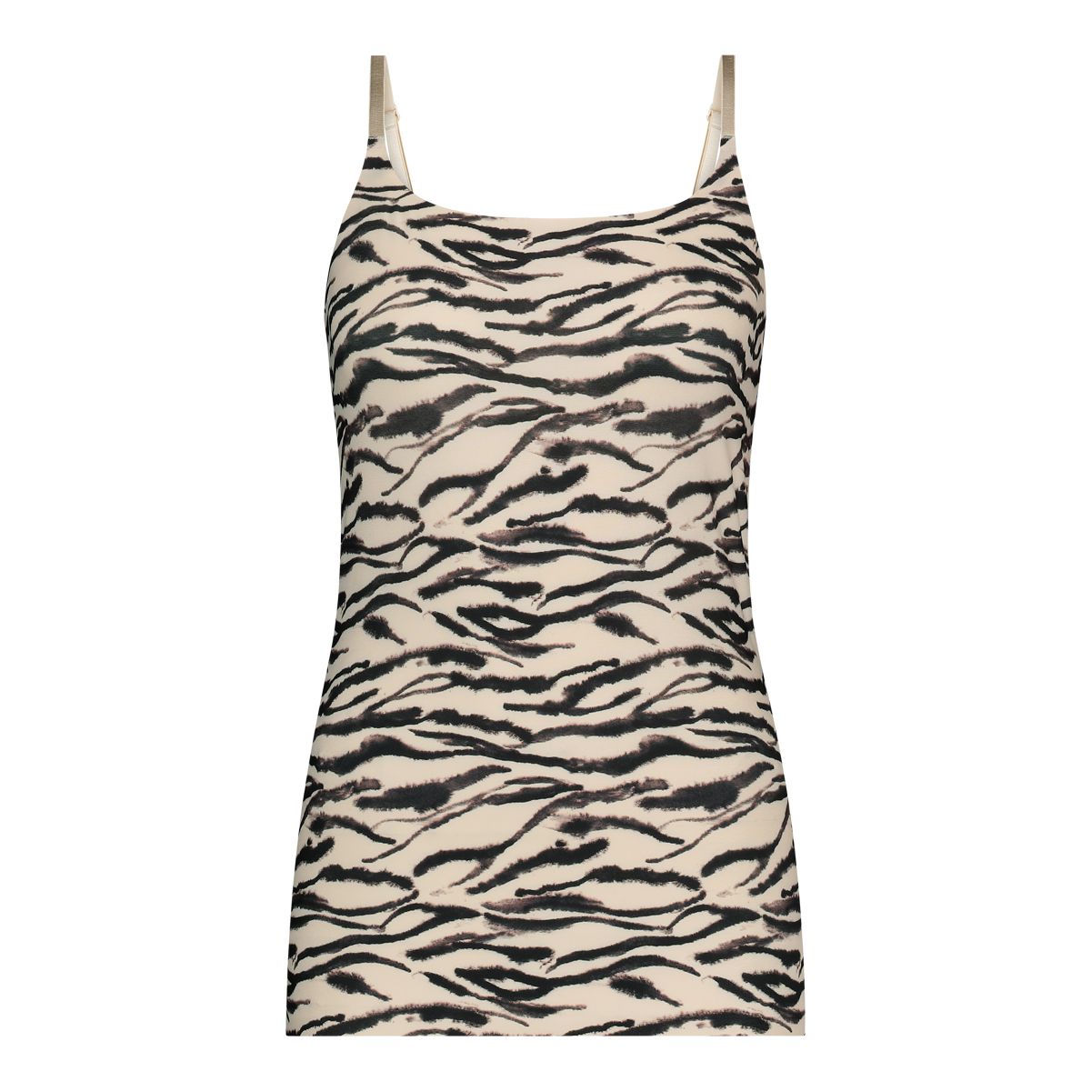 Secrets Dames Spaghetti Top Zebra Mauve Secrets Dames Spaghetti Top Zebra Mauve