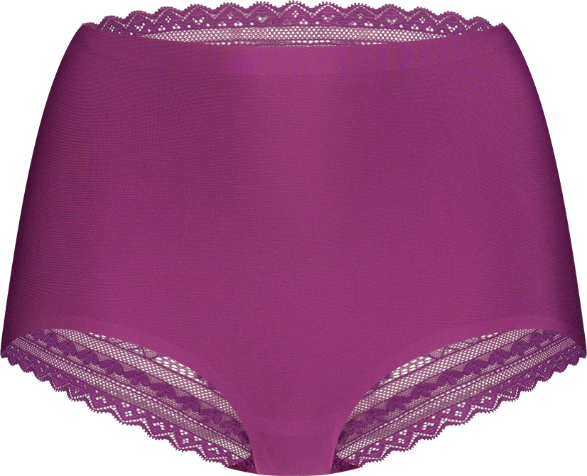 Dames Secrets high waist maxi lace Purple