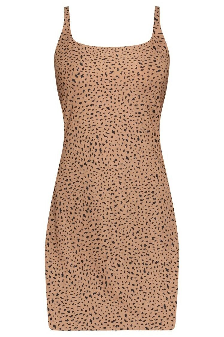 Dames Secrets Slipdress Wild Nuts