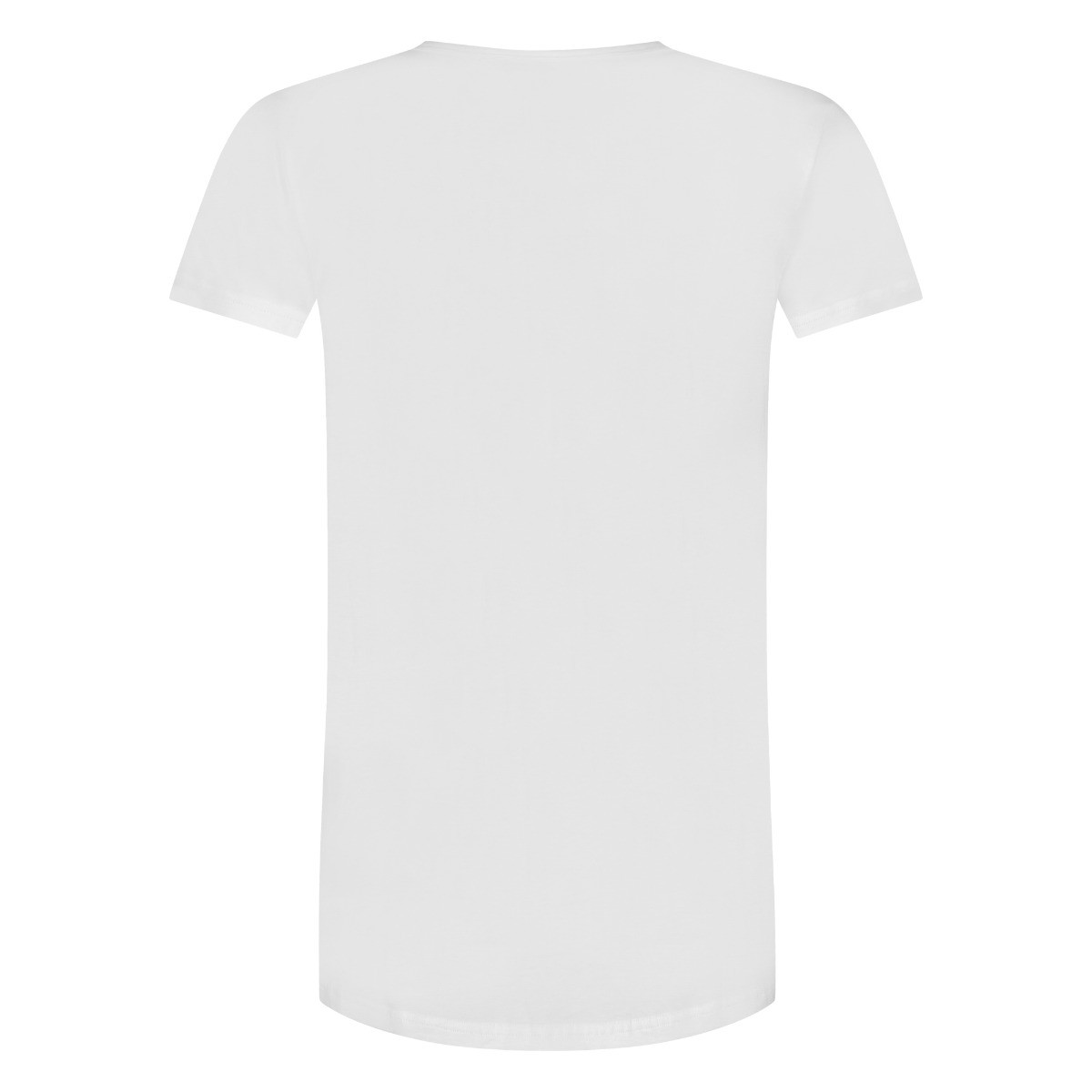 Basics Organic Cotton Stretch Heren T-Shirt 2-Pack Wit