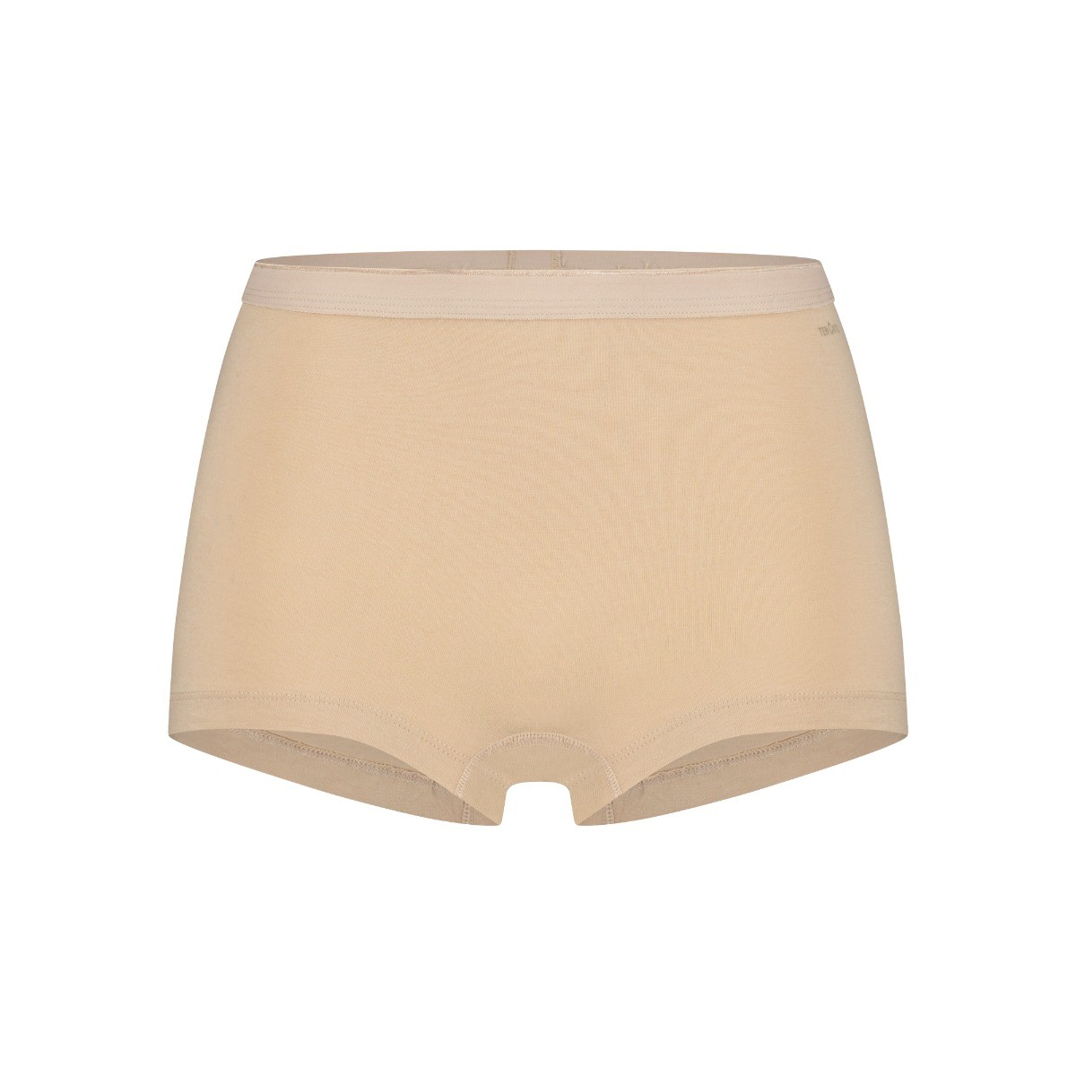 Basics Organic Cotton Stretch Dames Short 2-Pack Beige