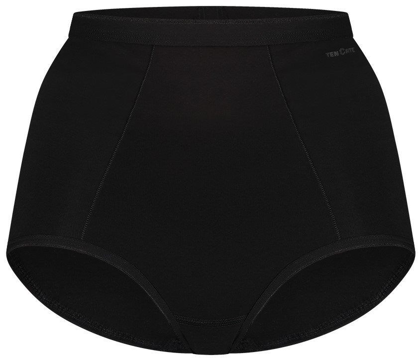 Basics Organic Cotton Stretch Dames High Waist Shape Zwart