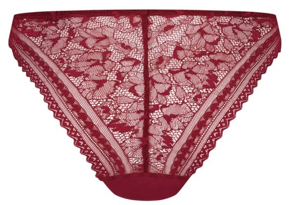 Secrets Modal Dames Slip Met Kant  Beet Red