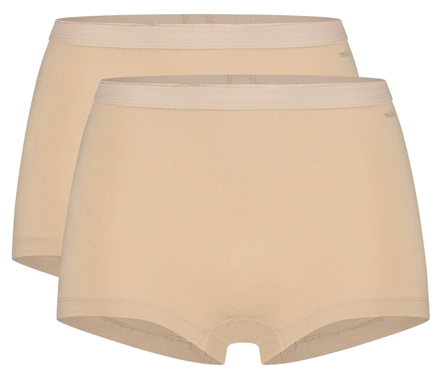 Dames Basics 2-Pack Short Beige