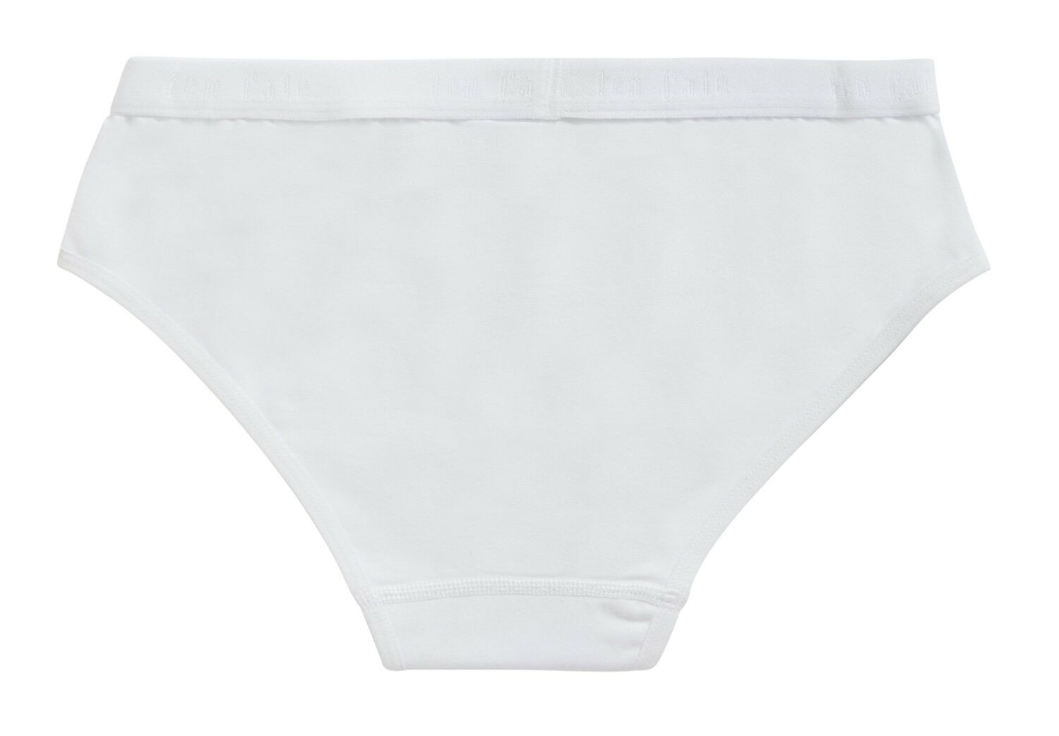 Basics Organic Cotton Stretch Meisjes Hipster 2-Pack Wit