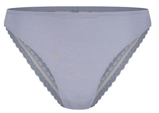 Dames Secrets Modal Slip Met Kant Dove Blue