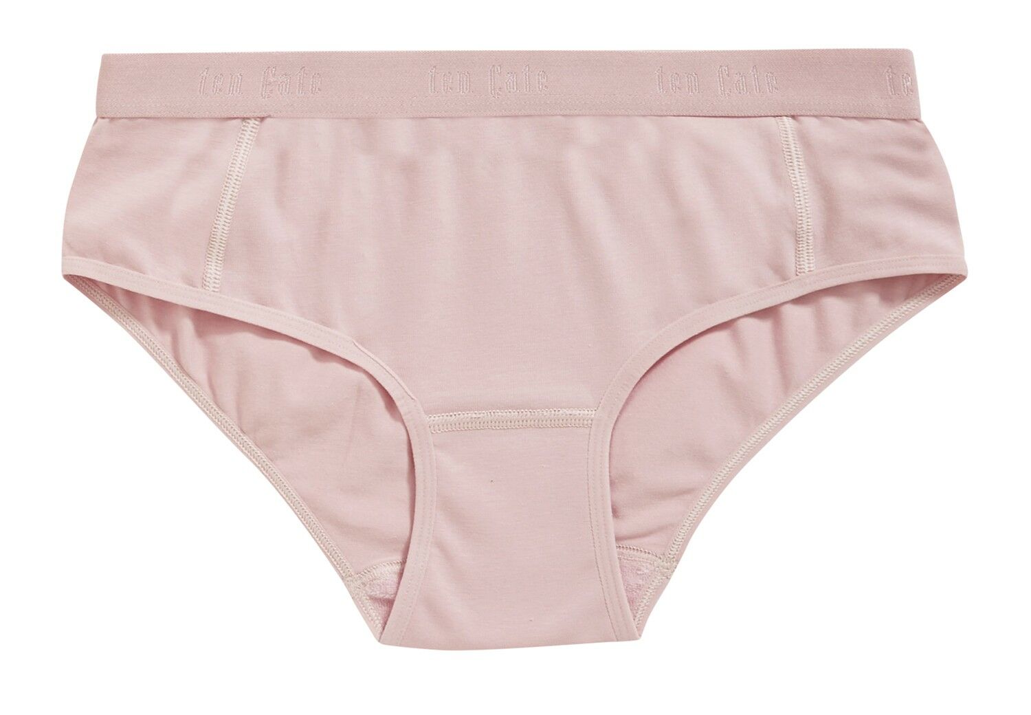 Basics Organic Cotton Stretch Meisjes Hipster 2-Pack Ash Pink