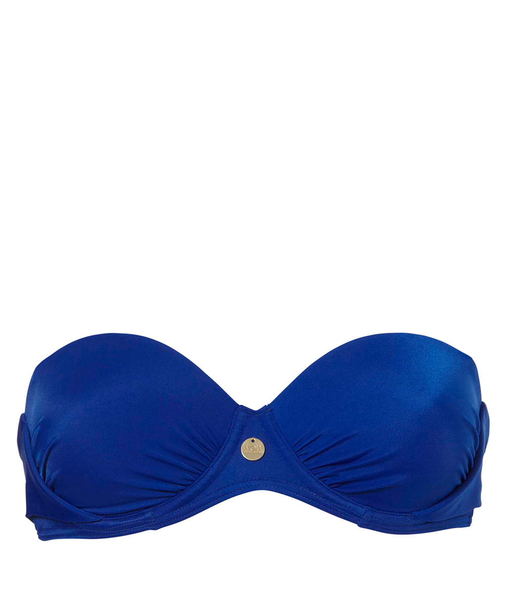 TC WOW Dames Strapless Padded Multiway Top Pacific Blue