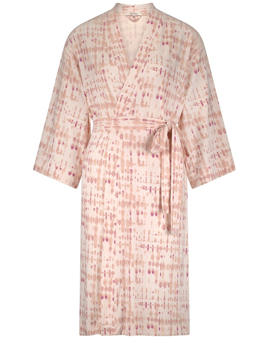 Secrets Dames Bathrobe Powder Blush Batik
